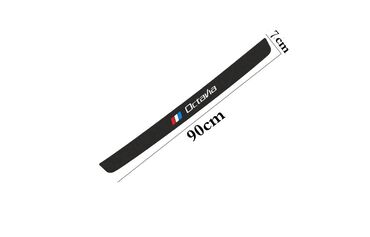 Tuning oprema: Stiker za branik automobila - karbon OCTAVIA Karbonska zaštitna i — 4