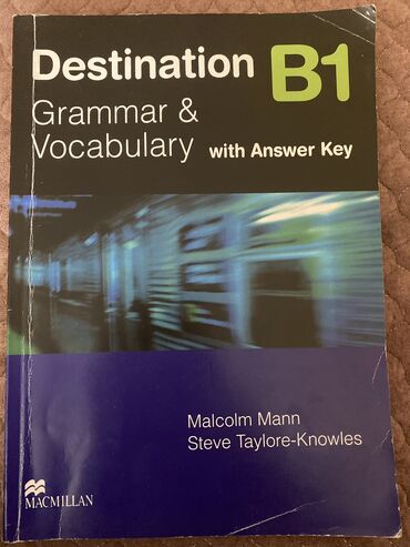 3 4 saatliq isler: Destination Grammar&Vocabulary B1 kitabi Yenidir icinde hecbir