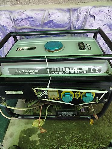 Строительное оборудование: Бензиновый электрогенератор Triangle TR2800E - Модель: TR2800E (Power — 1