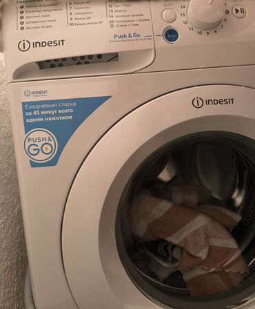 видеорегистратор ми: Кир жуучу машина Indesit, Жаңы, 5 кг чейин