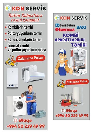 Təlim, kurslar: KON SERVİS – Məişət texnikası və iqlimləndirmə üzrə peşəkar xidmət