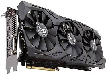 ventilator notebook: ASUS ROG Strix üçlü fanlı qrafik kartı Rx580 8gb 256bit - Model: ASUS — 1