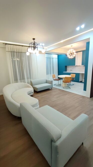 снять квартиру с животными: 2 комнаты, 80 м², Элитка, 3 этаж, Дизайнерский ремонт