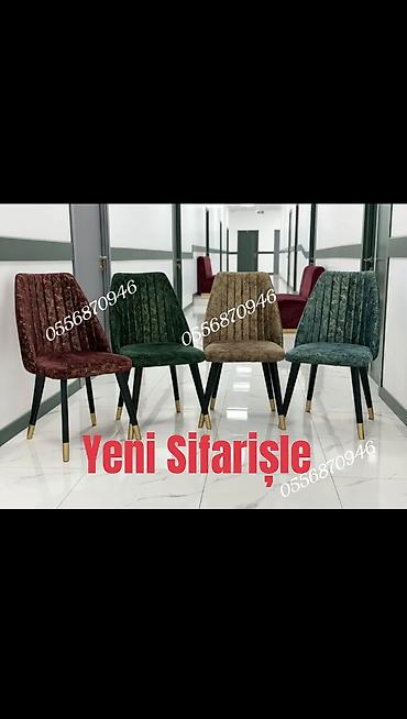 stol sekilleri: Qonaq otağı üçün, Yeni, Qatlanmayan, Stul — 7