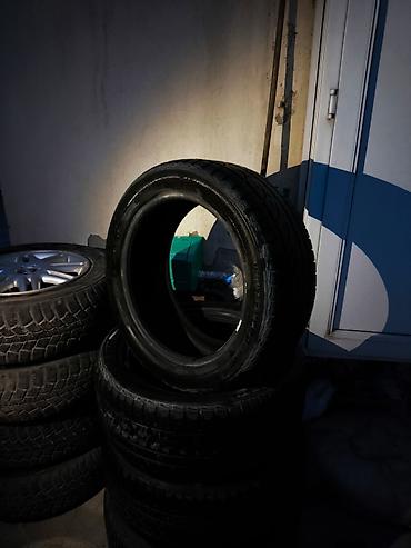 cd disklər: İşlənmiş Şin Hankook 225 / 50 / R 17 — 4