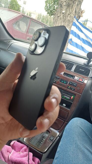 теле: IPhone 14 Pro, Колдонулган, 256 ГБ, Natural Titanium, 86 %