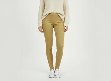 Legginsy: Leggings, Legginsy Eleganckie damskie, rozmiar M
