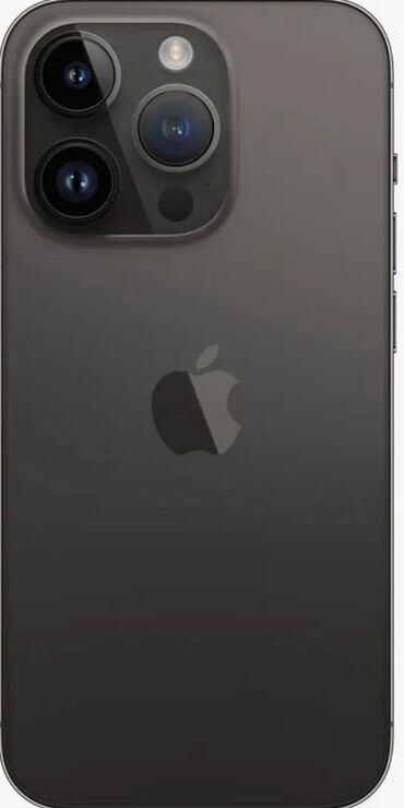 Apple iPhone: IPhone 14 Pro Max, 256 GB, Qara, Zəmanət, Barmaq izi, Simsiz şarj