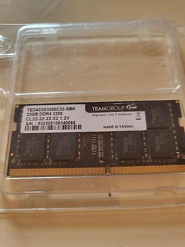 Комплектующие для ноутбуков: TeamGroup Elite 32GB DDR4 3200MHz SO-DIMM laptop — 1