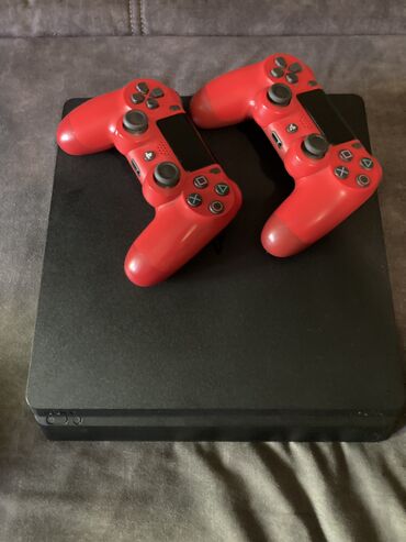 PS4 (Sony PlayStation 4): Play station 4 Slim, 500 Гб, Американская сборка, не прошита, не