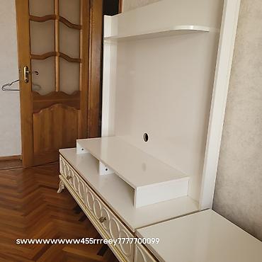 perla tv stend: Yeni, Düz TV altlığı, Polkalı, Laminat — 4