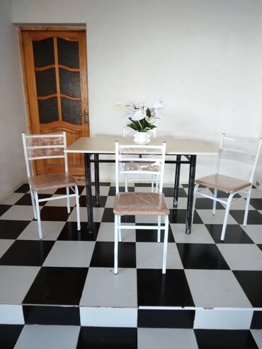 Sifarişlə restoran stulları: Metal, Azərbaycan, Nabuk, Pulsuz quraşdırılma, Zəmanətli, Kredit yoxdur — 2