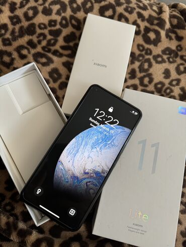 mi 11 layt: Xiaomi, Mi 11 Lite, Б/у, 128 ГБ, цвет - Черный