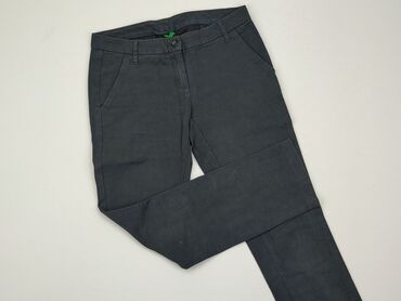Material: Material trousers, Benetton, 9 years, 128/134, condition - Good