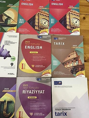 Testlər: Dim toplu fenleri 2025 olanlar-5 manat
2023 olanlar-4 manat — 3