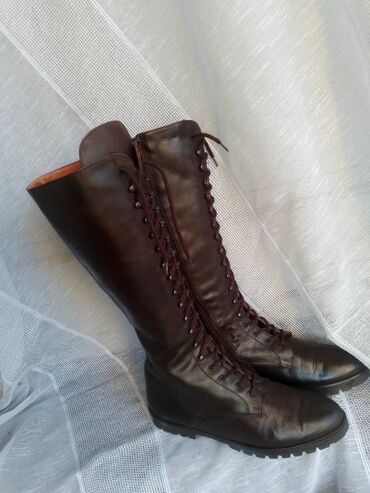 zenske cizme zara: High boots, 37