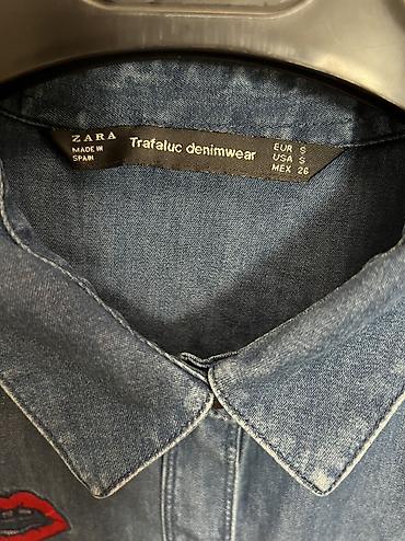 Демисезонные куртки: Куртка-рубашка Pull&Bear Размер: S (EUR S / USA S / MEX 26 Цена at lalafo.kg — 6 Демисезонные куртки: Куртка-рубашка Pull&Bear Размер: S (EUR S / USA S / MEX 26 Цена — 6