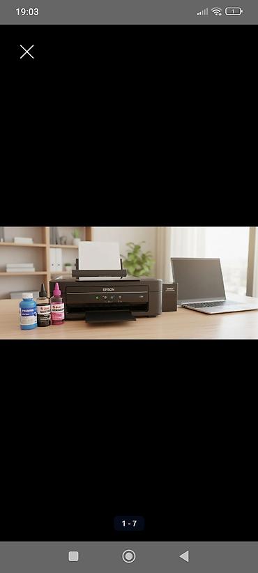 kağız tikən: Salam . printer model - Epson L364 . yenidir ( 2 ay 16 gün istifadə — 1