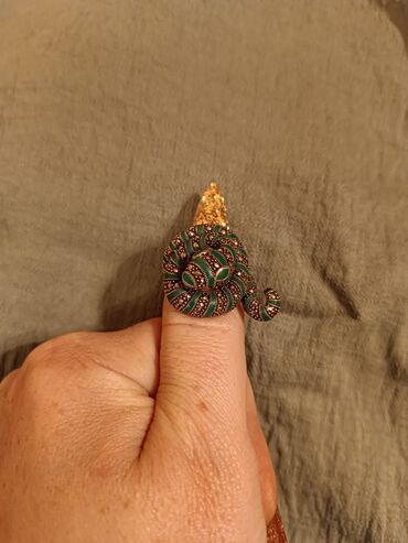 dekorativnyi kamen iz gipsa: Кольцо, Серебро, 925 проба