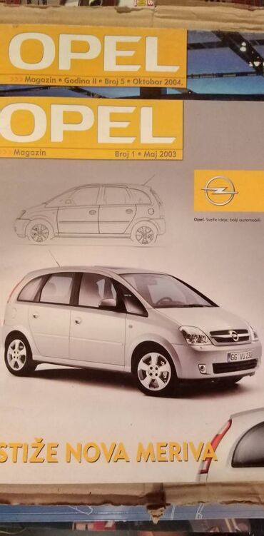 Knjige i stripovi: Prospekti automobila Opel,cena za kom — 11