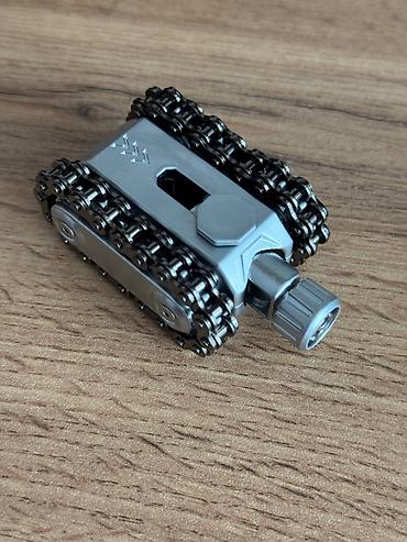 sonic oyuncaq: Tank T3 Ultra Silver Fidget Fidget Titanium toy - oyuncaq — stressi — 1