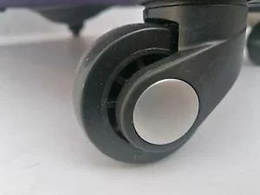 Putni koferi i torbe: Reddy Wenge kofer na točkiće – tekstilni, tamnoljubičaste boje — 11