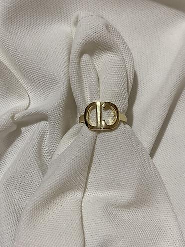 Кольца: Авторские женские кольца из ювелирного сплава в тёплых золотистых — 2