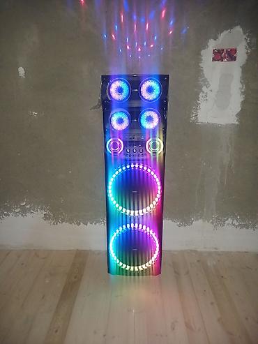 karaoke ses sistemi: Geniş funksiyalı şaquli akustik sistem - Brend: GERADO (uyğun — 3