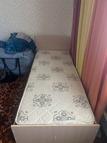 реставрация столешницы из мдф: Спальный гарнитур, Односпальная кровать, цвет - Бежевый