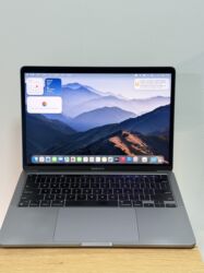 macboo: Ноутбук, Apple, 8 ГБ ОЗУ, Apple M1, 13.3 ", Б/у, Для работы, учебы, память SSD