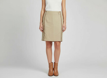 spódnice beżowa ołówkowe: Women`s skirt, size S