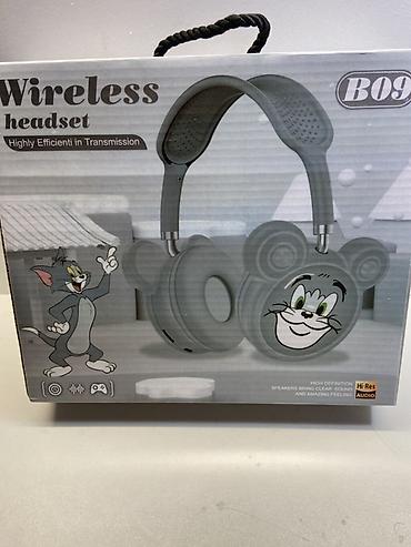 lenovo qulaqlıq: Wireless Headset B09 – Uşaq dostu dizaynlı Bluetooth qulaqlıq - — 1