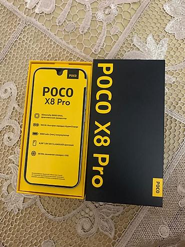 honor qiymeti: Poco X8 Pro, 512 GB, rəng - Ağ, Zəmanət — 1