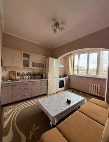 эмарк жибек жолу: 2 комнаты, 70 м², 106 серия улучшенная, 5 этаж, Евроремонт