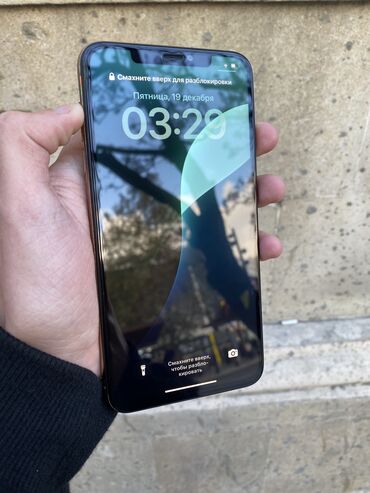 Apple iPhone: IPhone Xs Max, 64 GB, Qızılı, Zəmanət, Simsiz şarj, Face ID — 2