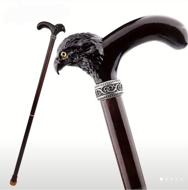 4 ayaqli celik: Şahin başlı əsa xasa baston çəlik. qartal ünvana çatdırılma var -