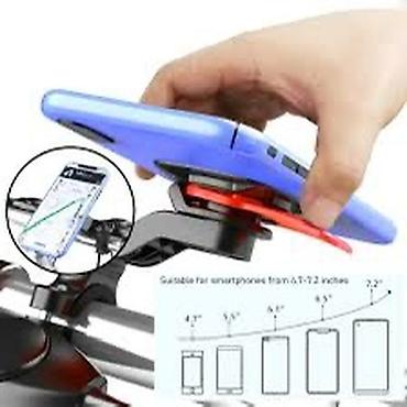 komputer ucuz: ZS08 Super Strength Phone Holder – velosiped/scooter üçün telefon — 1