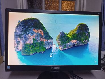 Мониторы: Монитор, Philips, Б/у, 18" - 19" — 12