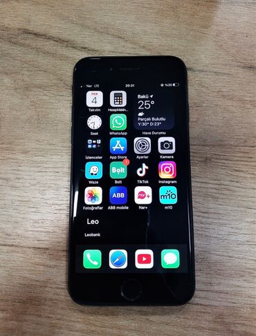 IPhone 7, 32 ГБ, Black Titanium, Гарантия, Отпечаток пальца