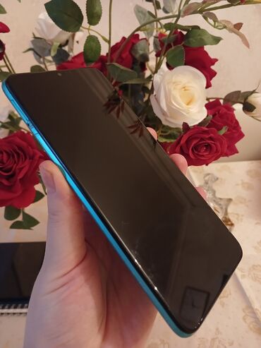 xiaomi mi 9t 128gb qiymeti: Xiaomi Redmi 9T, 64 GB, rəng - Göy, 
 Sensor, Barmaq izi, İki sim kartlı