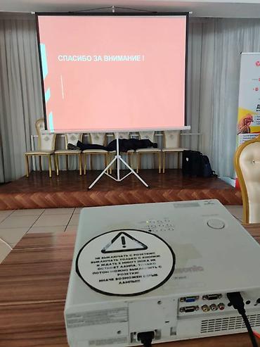 Проекторы: Прокат проектора, колонку, экран. Полный комплект для презентаций — 5