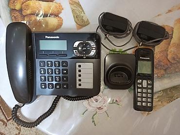 si rejmi: Stasionar telefon Panasonic, Simsiz, Yeni, Ünvandan götürmə, Rayonlara çatdırılma, Pulsuz çatdırılma — 1