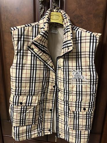 Жилеты: Жилет, Burberry, M, цвет - Бежевый — 1