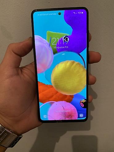 a51 samsung: Samsung Galaxy A51, 64 GB, rəng - Qara, Qırıq — 2