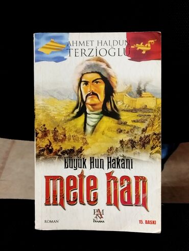 Digər kitablar və jurnallar: *2016* ci il. "" Büyük Hun Hakanı Mete han"". Ahmet Haldun Terzioğlu
