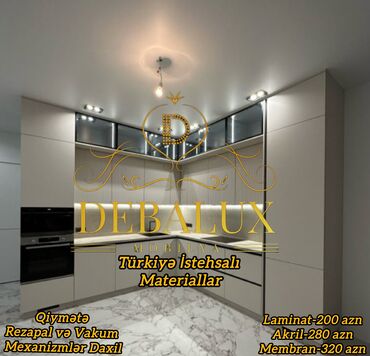 Mətbəx mebeli: 📢 Debalux.mobilya – Evinizin rahatlığı və gözəlliyi bizimlə başlayır! — 4