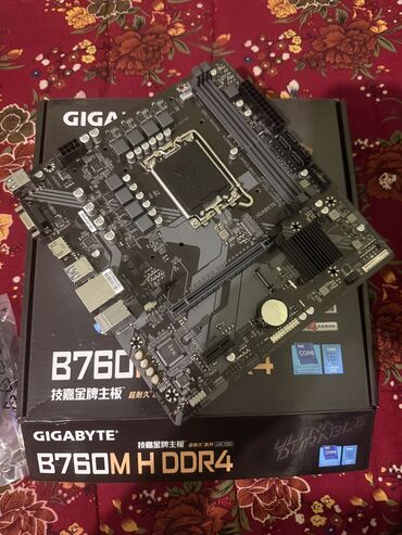 аренда компьютера для игр: Материнская плата, Новый, Gigabyte, Для ПК