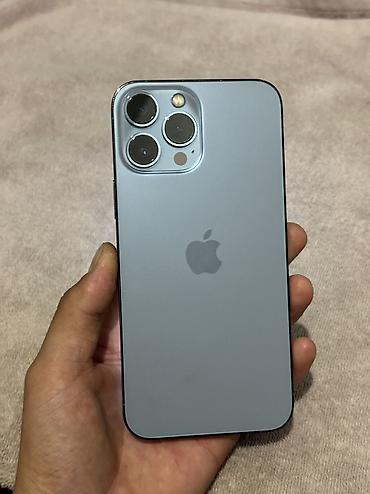 true: IPhone 13 Pro Max, Б/у, 256 ГБ, Blue Titanium, 100 % — 1