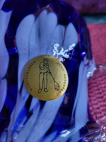 Ostali kućni dekor: Cizma,vaza nova murano,usnama duvano staklo iz 70,80ih. god — 19