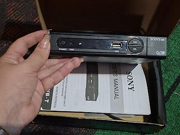 Sony O20 DVB-T rəqəmsal TV qəbuledicisi Xüsusiyyətlər: - DVB-T